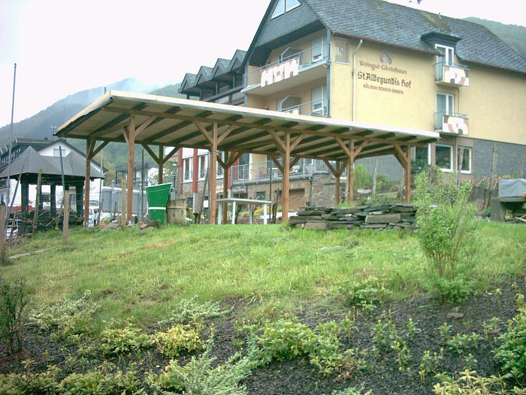 Wein- und Gästehaus St. Aldegundishof Sankt Aldegund Exterior foto